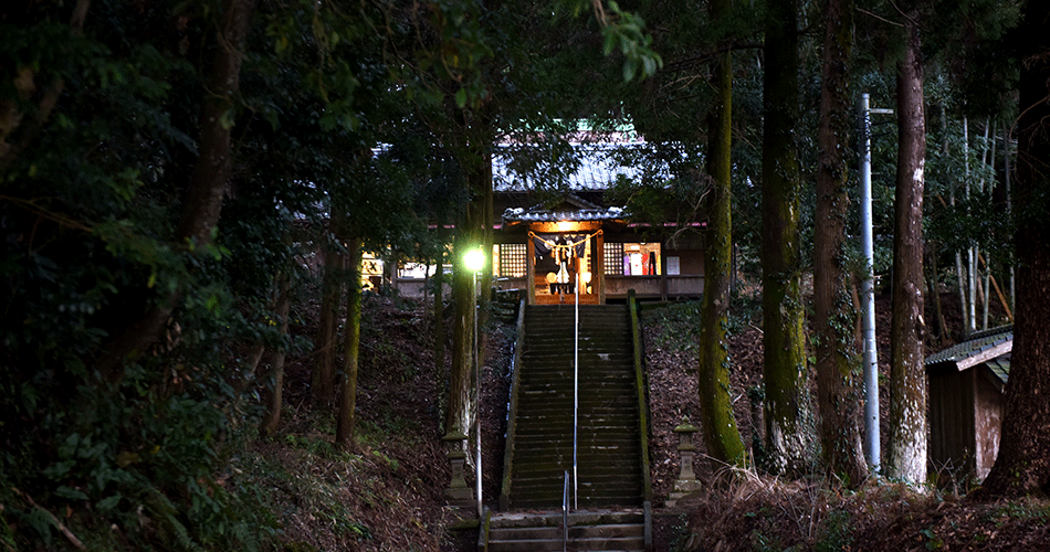 奈古神社 境内